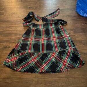 J. Crew Multicolor Tartan A-Line Skirt
